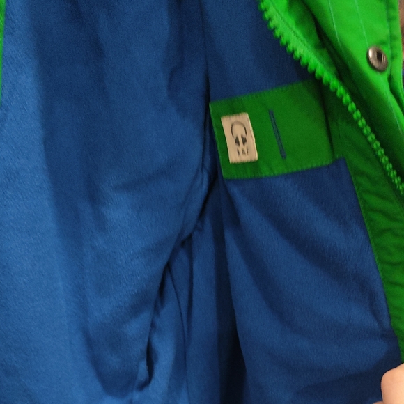 Abercrombie & Fitch Vibrant Green Jacket - Picture 7 of 8